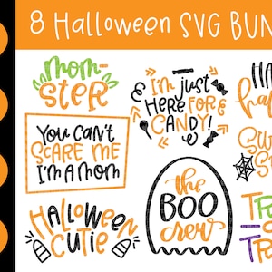 Halloween SVG Bundle Cut File for Cricut and Silhouette