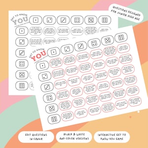 Junior High School Get to Know You Game | Get to Know Your Teacher | Getting to Know You | School IceBreaker Game for Teenagers