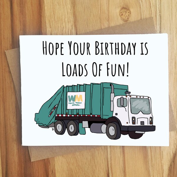 Trash Truck Birthday Party for Her - Etsy