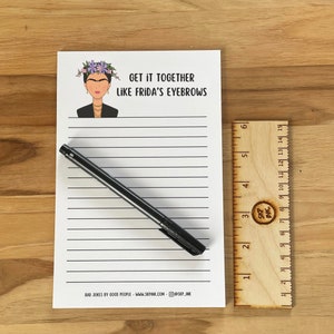 Funny Notepad / Artist Scratch Pad / Handmade Notepad / Paper ...