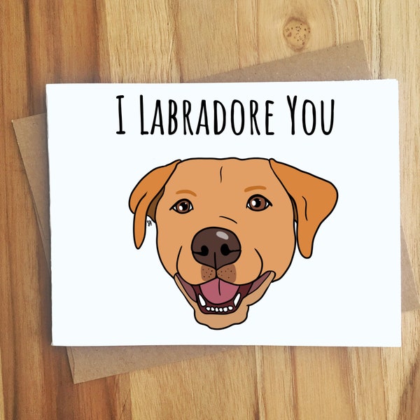 Labrador Puns Etsy