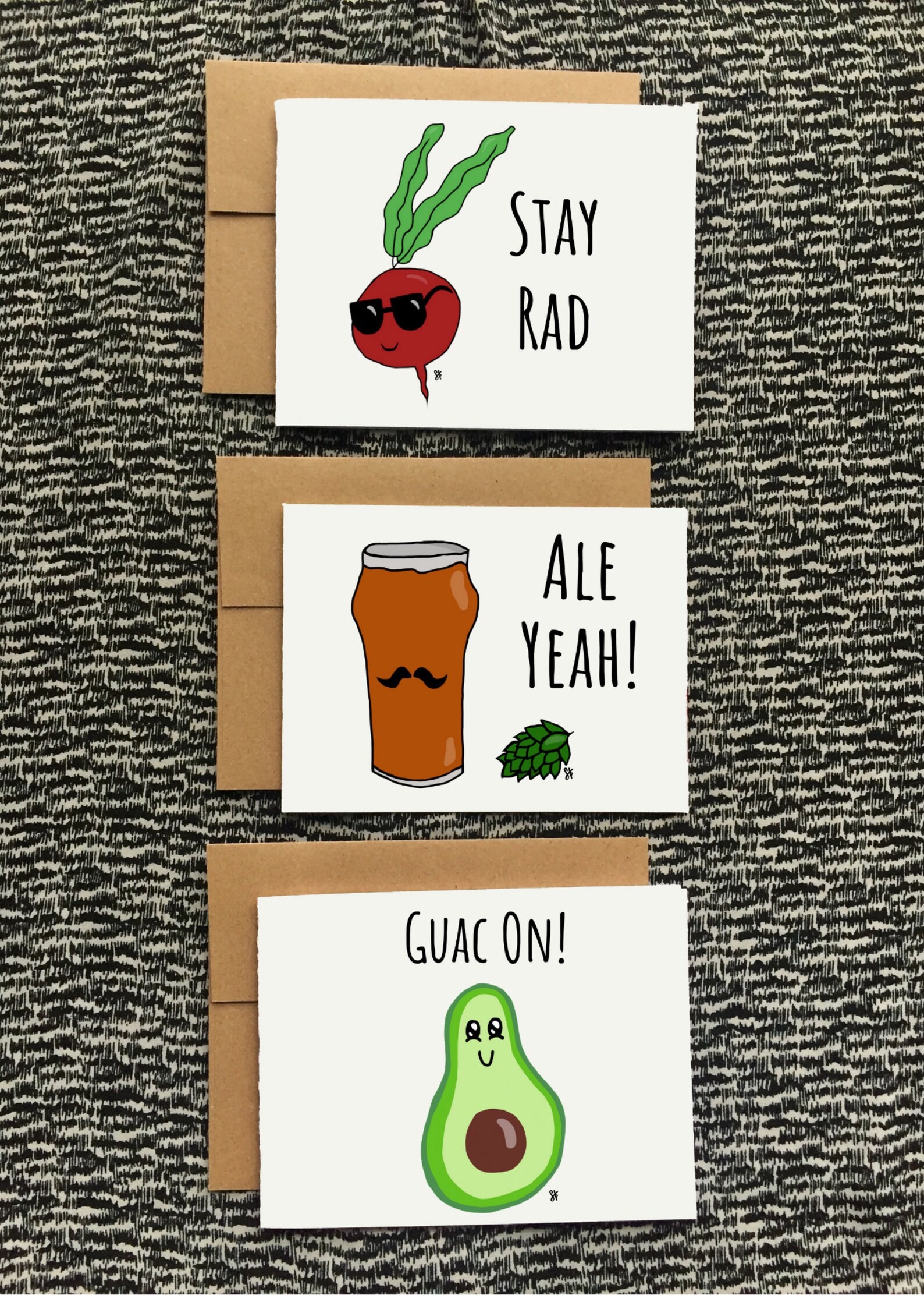 I Value Our Friendchip Chips and Salsa Pun Greeting Card / Etsy