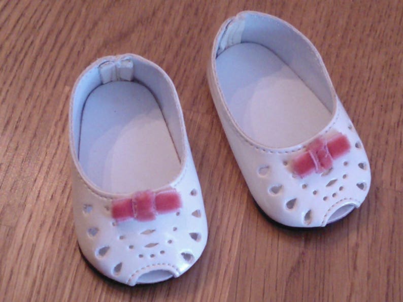 Peach Recital Dress /& Shoes Set made for Molly 18/" American Girl Doll Clothes