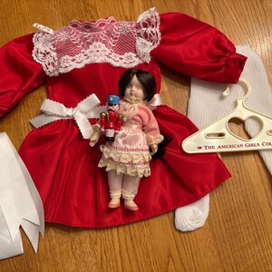 samantha christmas dress American Girl Doll Samantha Christmas Dress