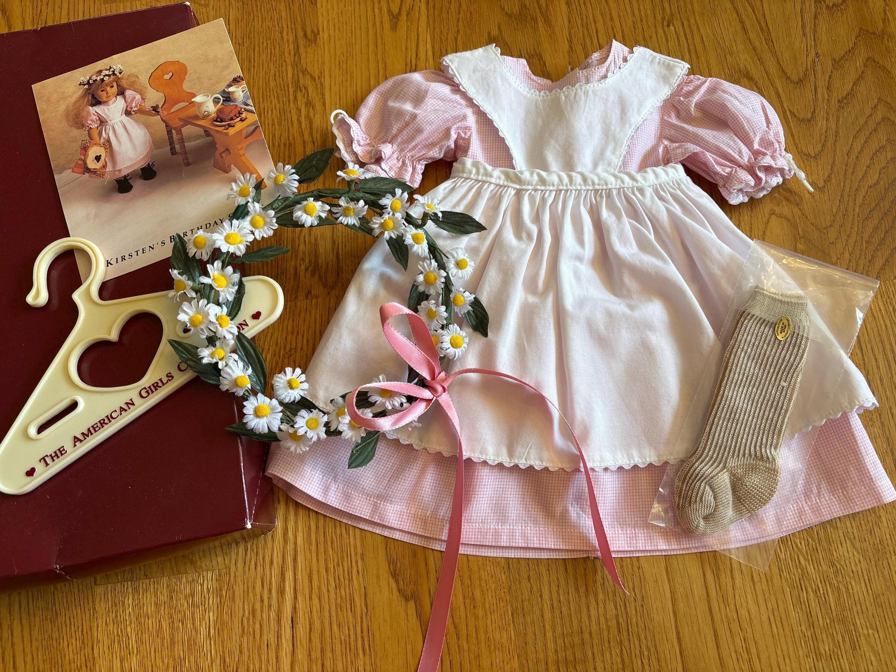 American Girl Kirsten Birthday Dress - Etsy American Girl Kirsten Birthday Dress - Etsy