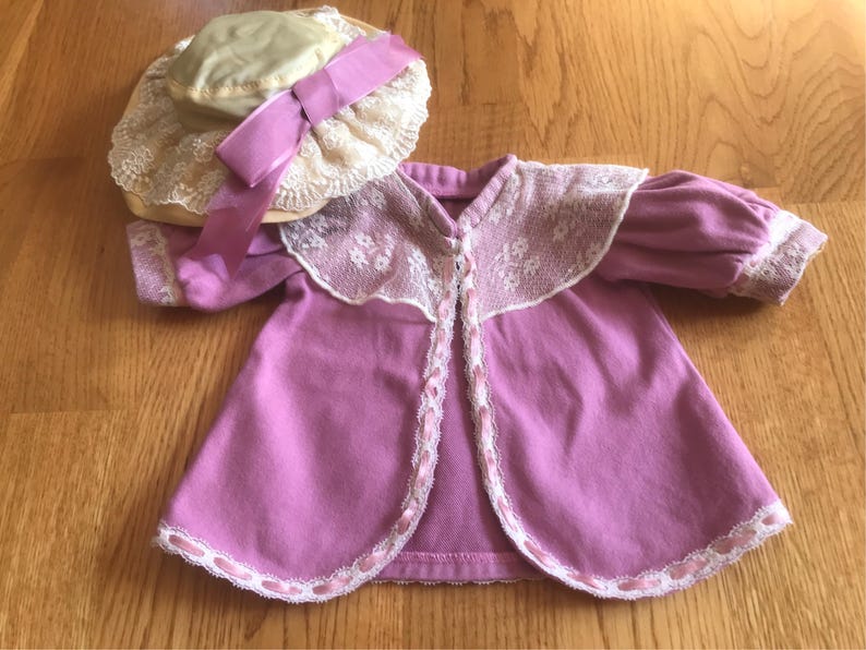 HARD TO FIND American Girl Samantha's Birdwatching Outfit Coat and Hat