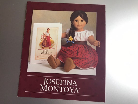 American Girl Pleasant Company 1997 Josefina Montoya Doll Vintage Pamphlet First Year of Release for Missing or Replacement Piece Etsy