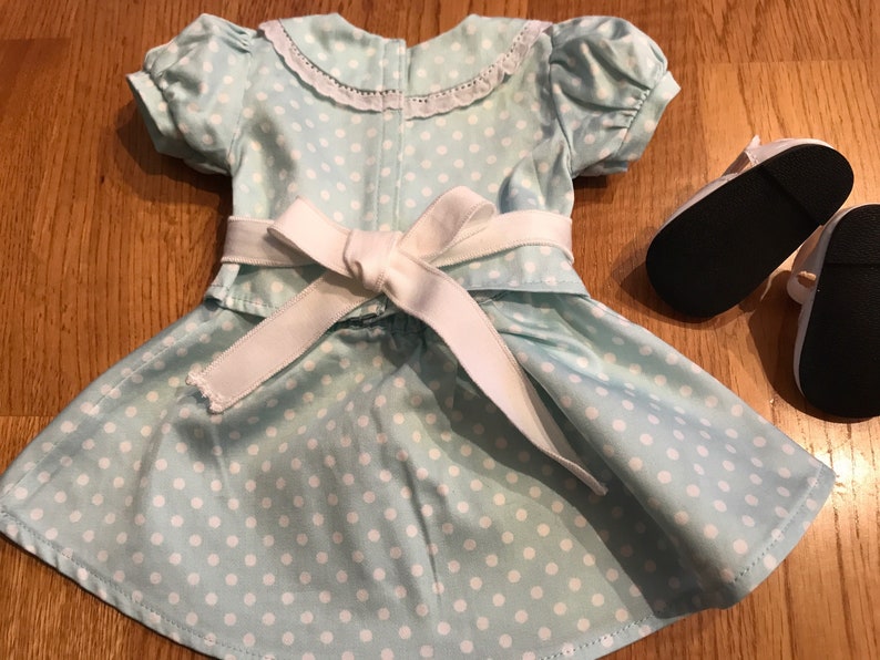 American Girl Molly's Polkadot Outfit From Etsy
