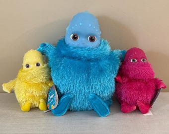 Vintage Rare 2004 Talking Boohbah Plush Toy | Big Blue Jumbah