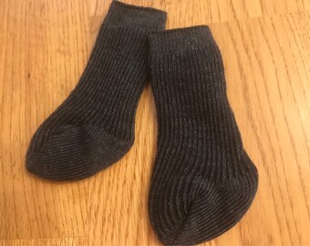 American Girl Black Socks from Josefina's Shoes and Socks ~ Vintage ~ Retired