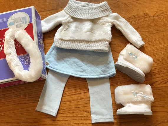 american girl enchanting winter outfit