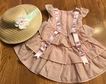 American Girl Dress and Hat from Marie-Grace&#39;s Summer Outfit ~ Limited Edition ~ STUNNING! ~ Mint Condition ~ Retired