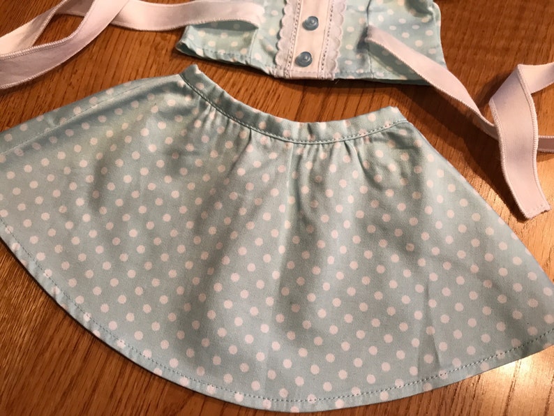American Girl Molly's Polkadot Outfit From Etsy