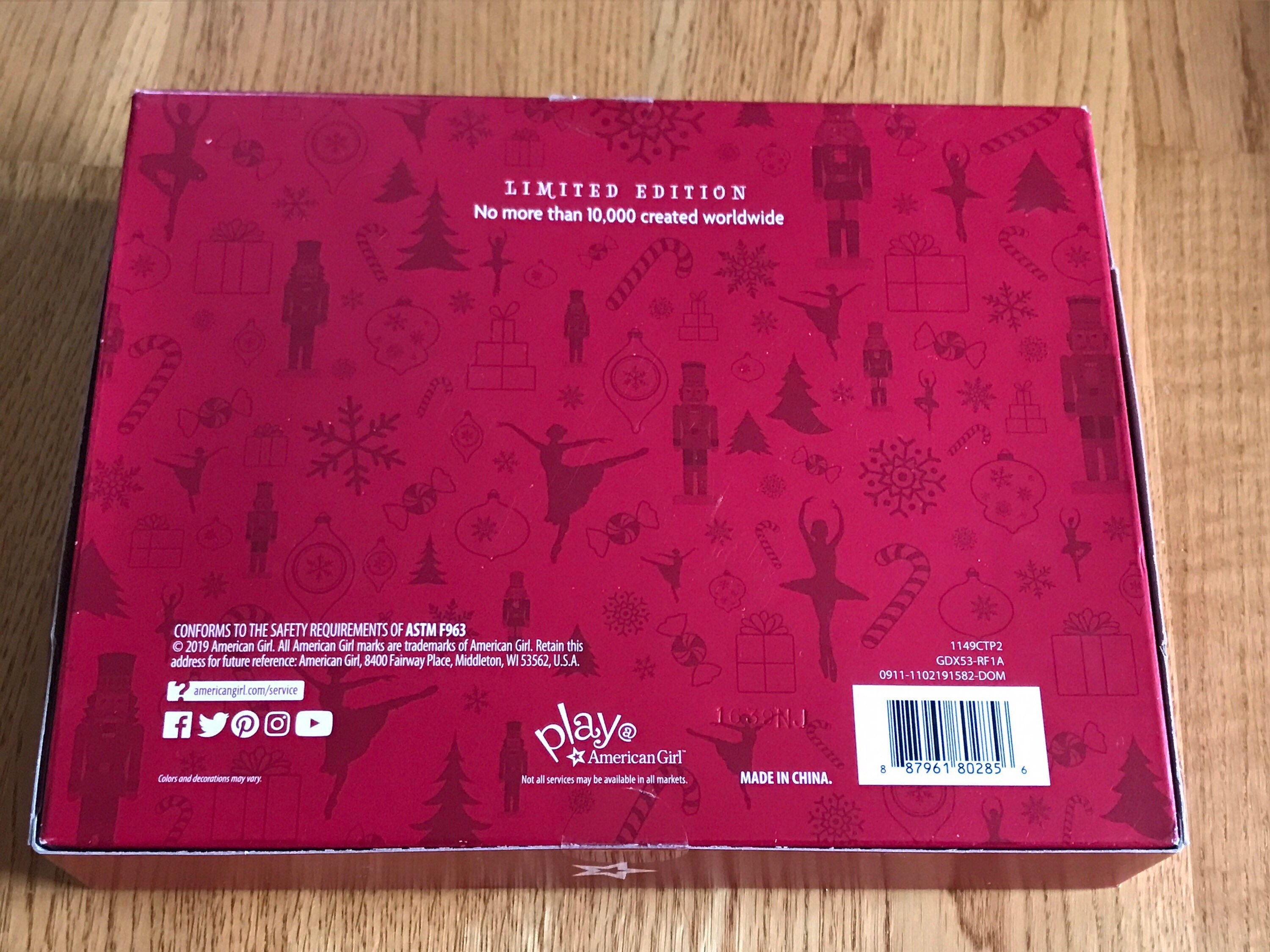 EXTREMELY LOW NUMBER American Girl Nutcracker Snow Queen Etsy