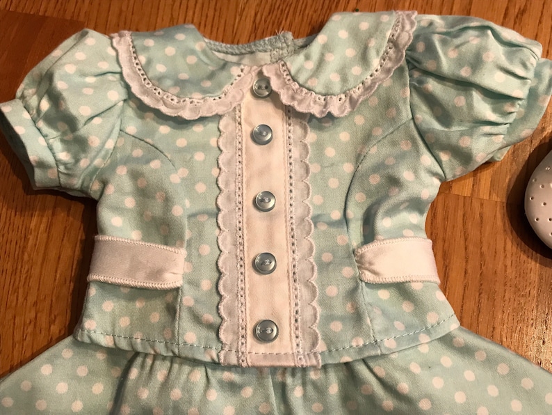 American Girl Molly's Polkadot Outfit From Etsy