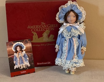 HARD TO FIND! American Girl Nellie's Doll, Lydia ~ Nellie's Porcelain Doll ~ New in Box ~ From Nellie's Collection ~ Vintage~ Retired