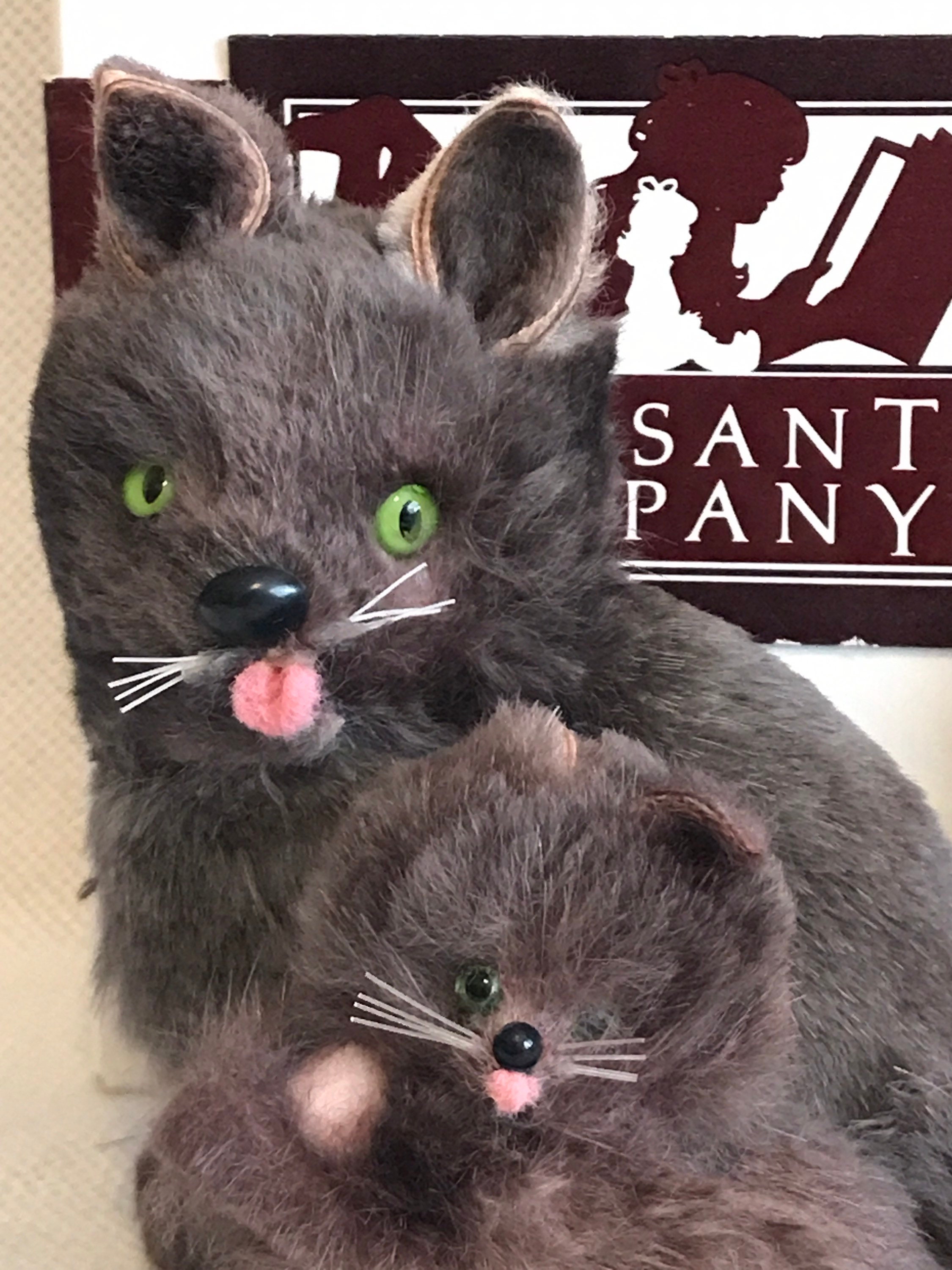 American Girl Pleasant Company Kirsten's Mama Cat and Kitten