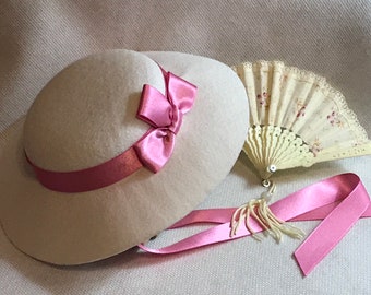 American Girl Marie Grace Meet Floral Lace Fan w/ Tassle Accessory Retired Toys American Girl Marie Grace Meet Floral Lace Fan w/ Tassle Accessory Retired Toys