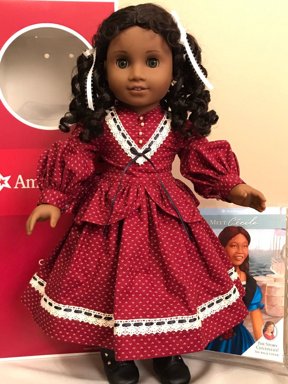 American Girl Cécile Rey Doll American Girls Historical Etsy
