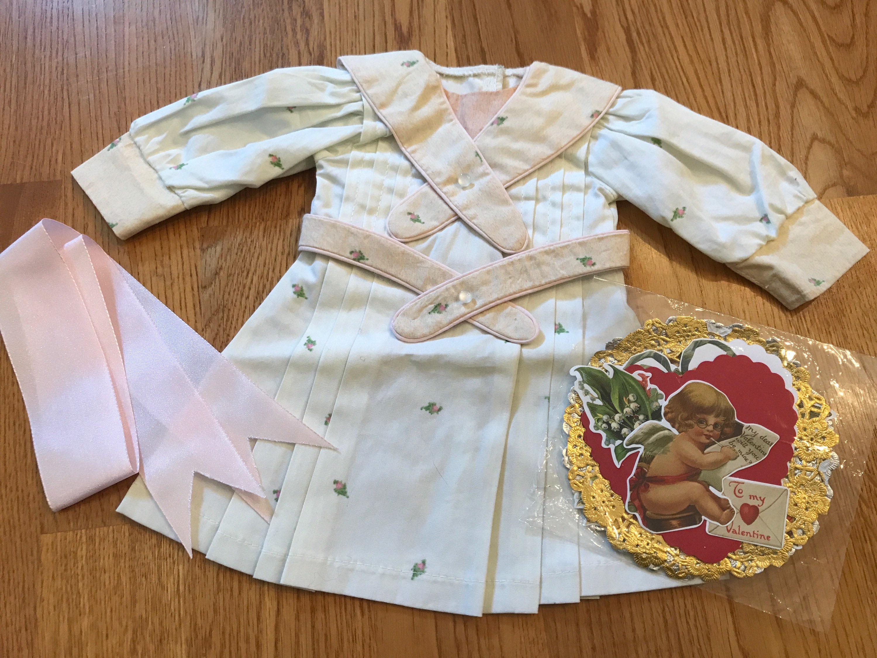 American Girl Samantha's Spring Party Dress Complete With - Main Image