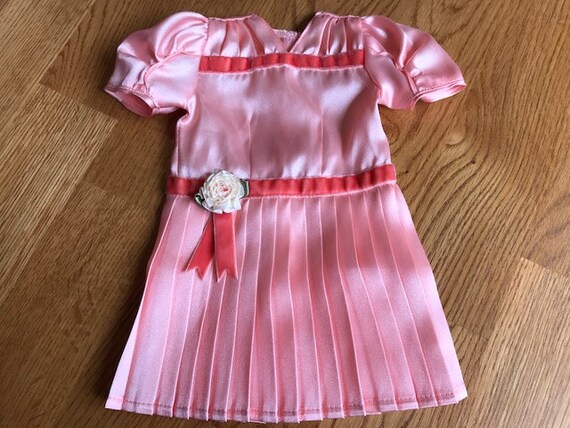 Peach Recital Dress /& Shoes Set made for Molly 18/" American Girl Doll Clothes