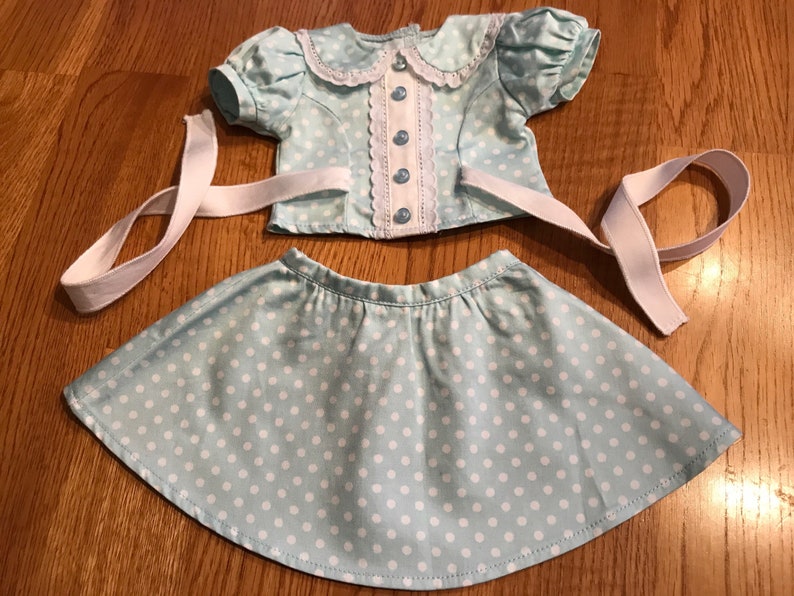 American Girl Molly's Polkadot Outfit From Etsy