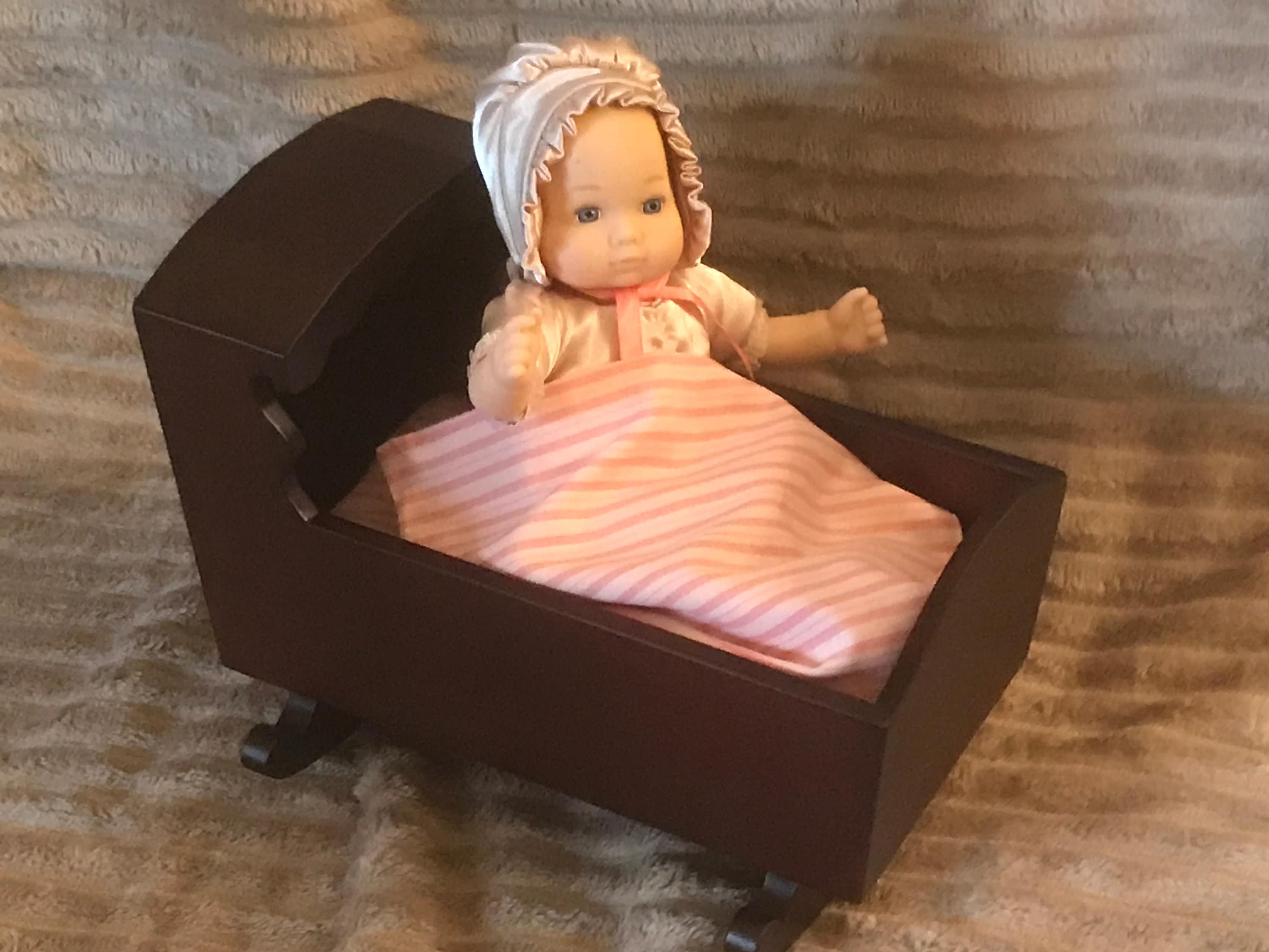 HARD TO FIND in Original Box American Girl Baby Polly and Cradle Felicity s Baby Sister Almost Perfect Near Mint Condition Retired Etsy