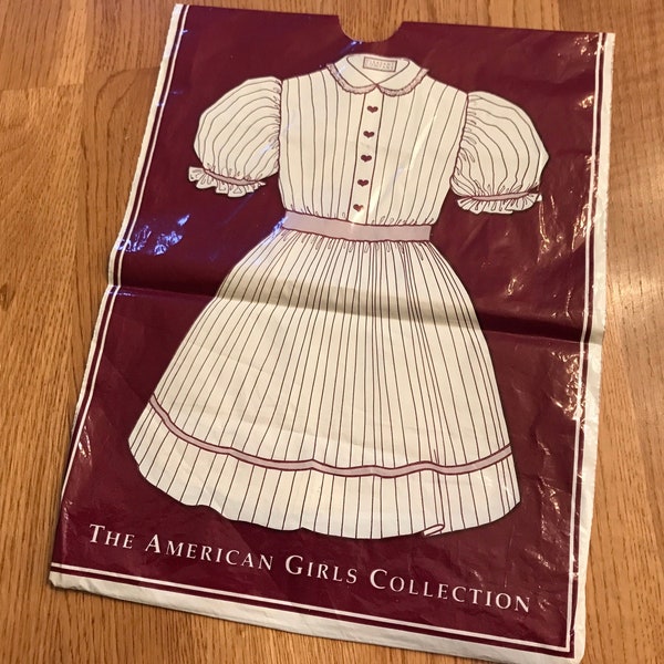 American Girl Pleasant Company "The American Girls Collection" Garment Bag ~ First Version Pleasant Company Bag ~ Code MWO ~ Discontinued