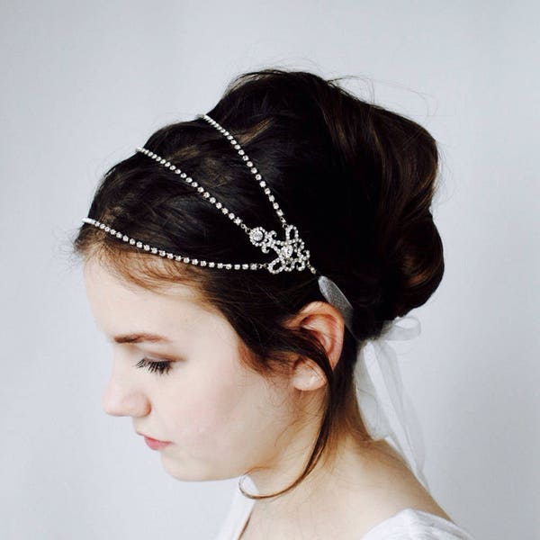 statement bridal headpiece
