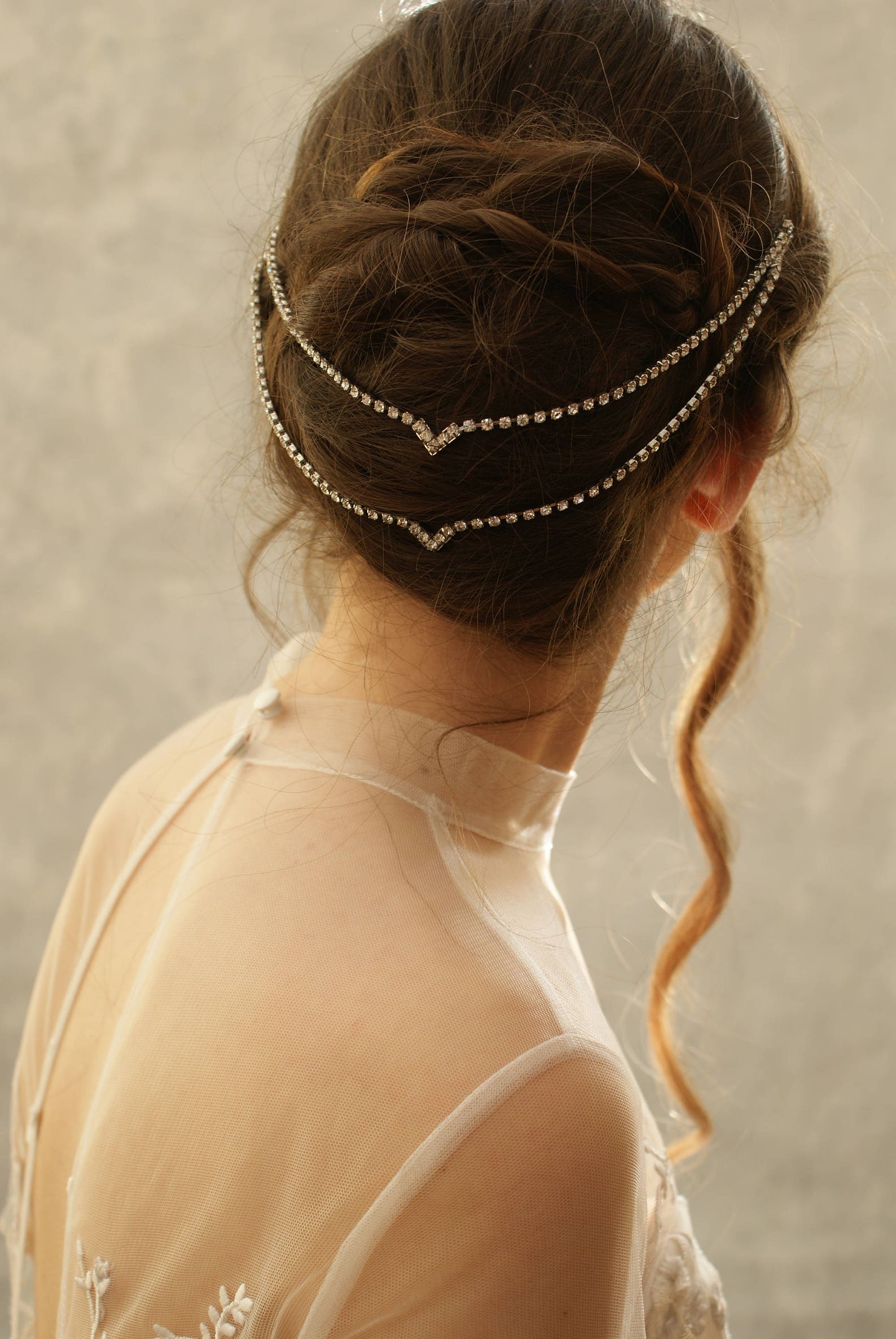 downton abbey wedding headpiece