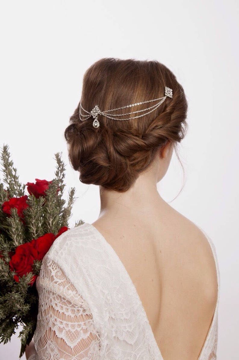 1920s headpiece wedding
