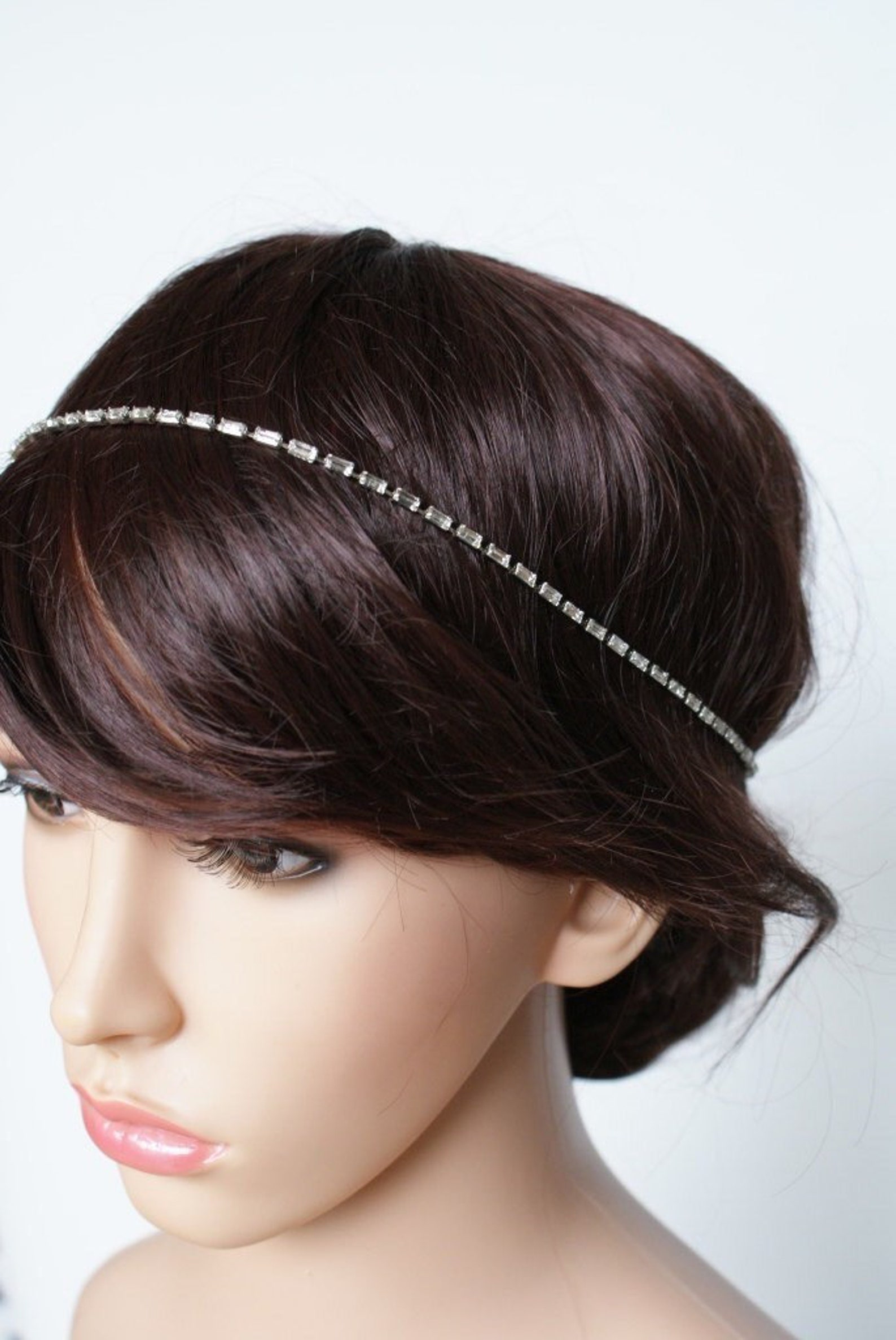 1920s bridal headpiece