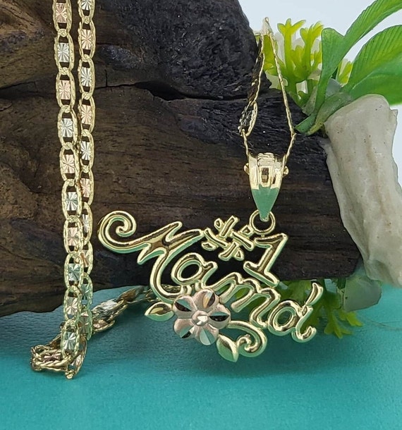 14k gold cheap mothers necklace