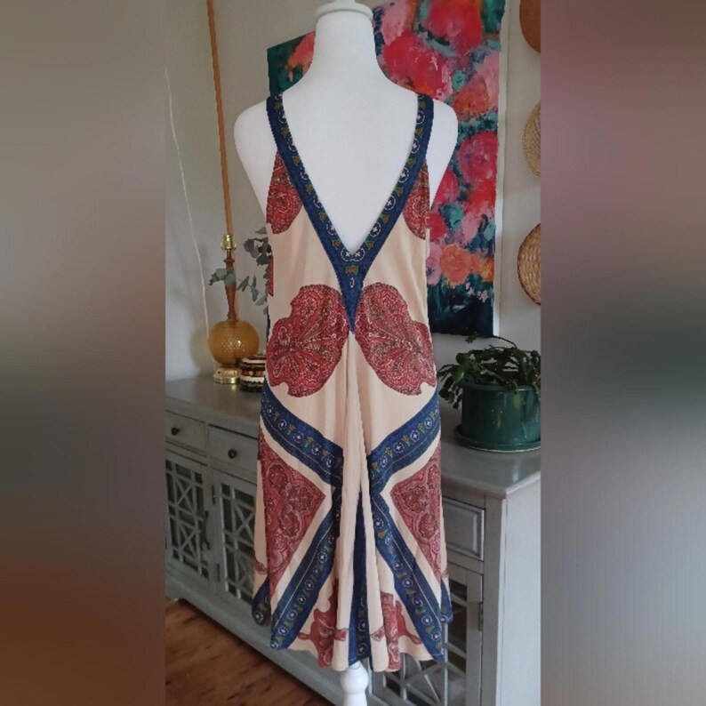 Unique Abstract Y2K Anthropologie Dress image 8
