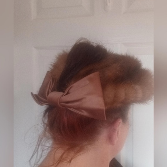 The Paris Boutique Vintage Fur Hat The Paris Boutique Vintage Fur Hat - Etsy main image 2