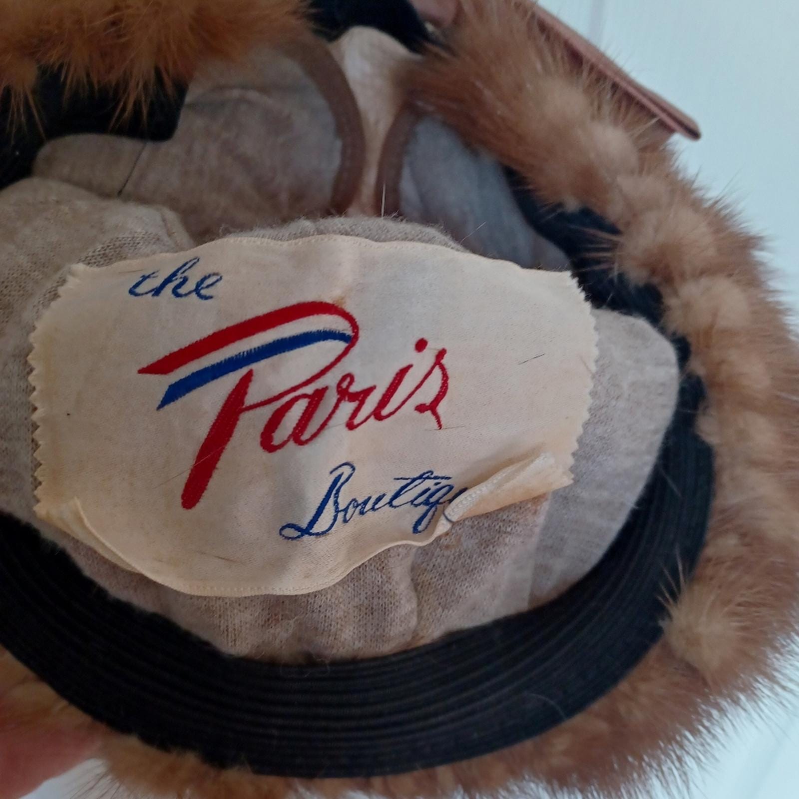 The Paris Boutique Vintage Fur Hat - Etsy display picture 2