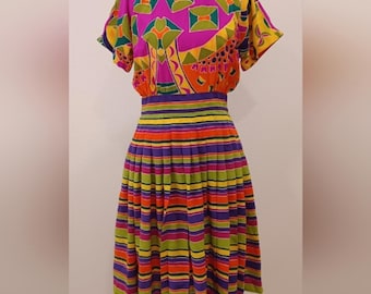 Exclusivo vestido y chaqueta de seda de Richard Freeman