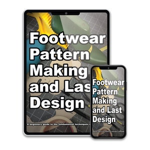 Footwear Pattern Making and Last Design (Ebook Digital Edition) Shoemaking Books Supplies