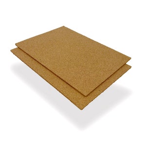 Cork Sole Filler Sheets for DIY Custom Shoe Projects Home Shoemaking 8.5 x 11.5 inch x 5mm