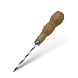 Sole Stitching Needle Sewing Awl, DIY shoemakers Tool for Outsole Hand Punching Cobblers Tools Leather craft gifts