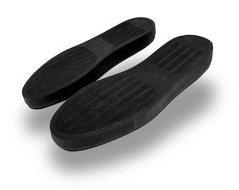 Soles for Shoes Black Rubber Sneaker Outsole DIY Shoemaking Supplies