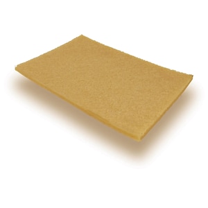 Crepe Rubber for Shoe Soles:  14 inch x 9 1/4 inch x 1/2 inch (12mm), All Natural Crepe / Plantation Rubber for Shoe resole Home Shoemaking