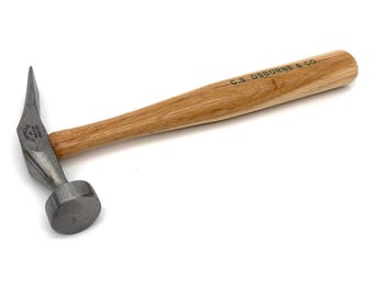 C.S. Osborne #65 Shoemaking Hammer for Shoe Repair Cobblers Hammer