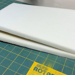 Shoe collar foam 15mm KFF Urethane Soft 8 in x 11.5in  DIY Footwear Parts Shoemaking Supplies