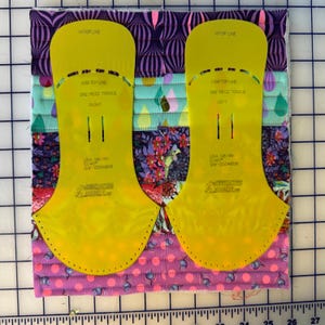 Sneaker Square Pattern Quilted Sneaker Pattern Pack With Instructions Home Shoemaking Pattern ...