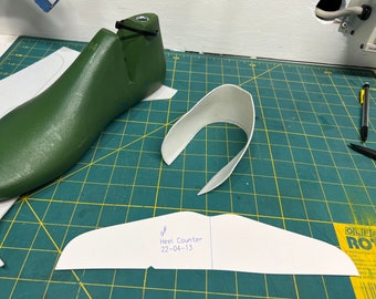1,5 mm Fersenkappe Material: DIY Schuhmacher Zubehör (20x30 cm)