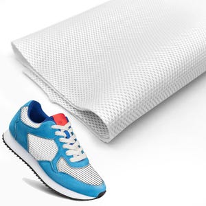 Air Mesh White Shoe Material Polyester Mesh DIY Footwear Parts Shoemaking Supplies Shoe repair parts 14in x 28in sheets