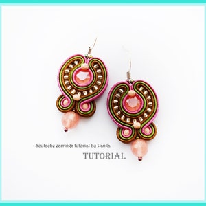 TUTORIAL ONLY! Soutache earrings tutorial