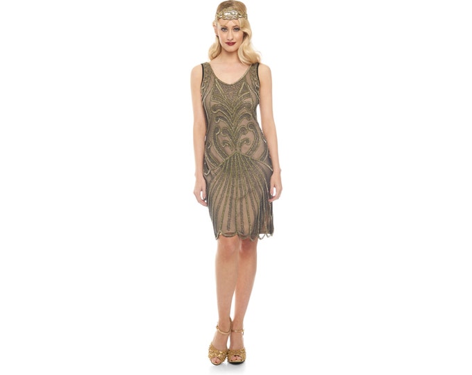 1920s petite flapper dress