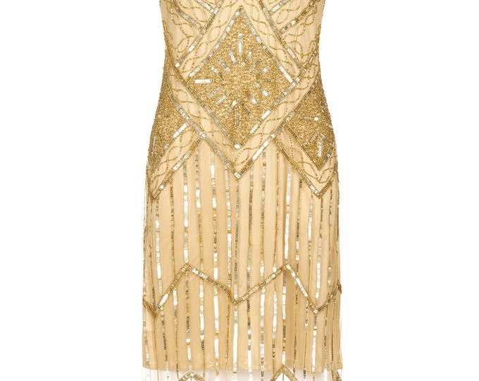 1920s petite flapper dress